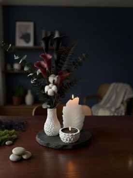 iskandinav_daimond_desenli_minimal_vazo_mumluk_yaprak_desenli_mum_tepsi_sunum_ve_aksesuar_seti