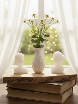 2_li_iskandinav_tarzi_kadin_siluet_mum_set_ve_vazo_-_dekoratif_el_yapimi